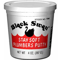 Black Swan Stay Soft Plumbers Putty - £1.46